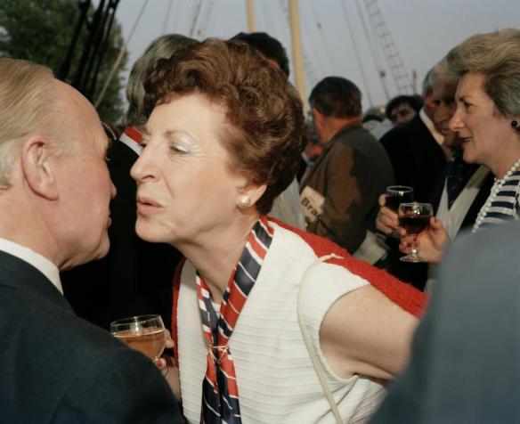 Martin Parr, Election Party on board the SS Great Britain, 1988