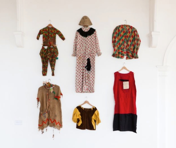 Costumes worn by Bruce Lacey as a child in the 1930s/early 1940s