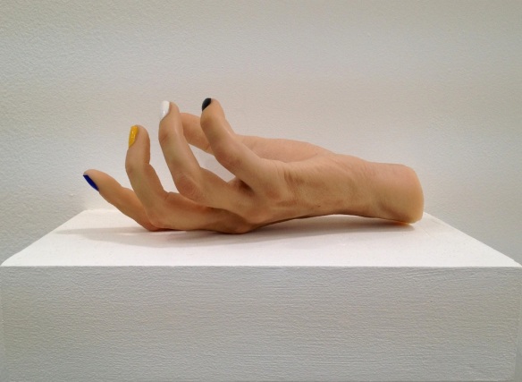 Gillian Wearing, My Hand, 2012 (mixed media)